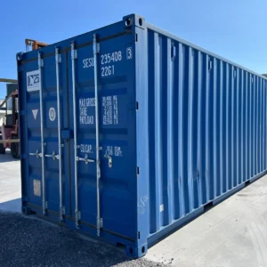 Contentor Marítimo 20 pés (6m) DV Azul – Novo/1Viagem 235408-3